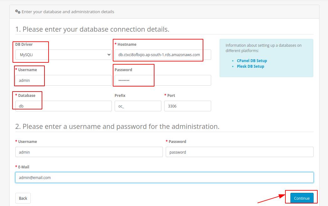 How To Setup OpenCart On AWS Cloudkul